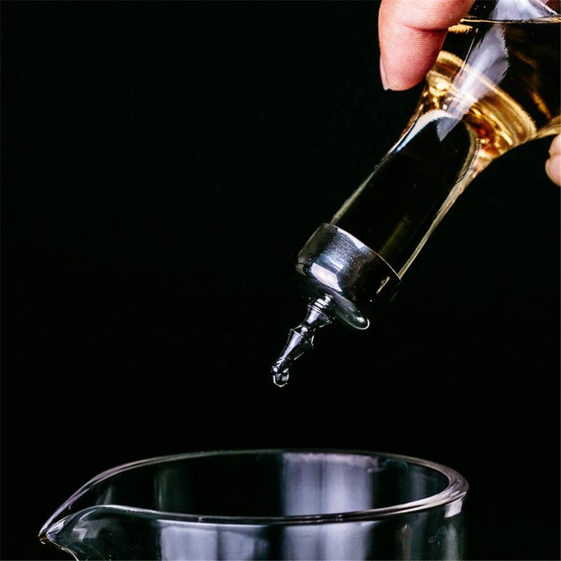 LINALL Bitters Bottle - Glass with Stainless Steel Dasher Top 50ml Professional Bar Tool for Making Craft Cocktails and the Perfect Whiskey DSBT0001 (Copper) - Image 5